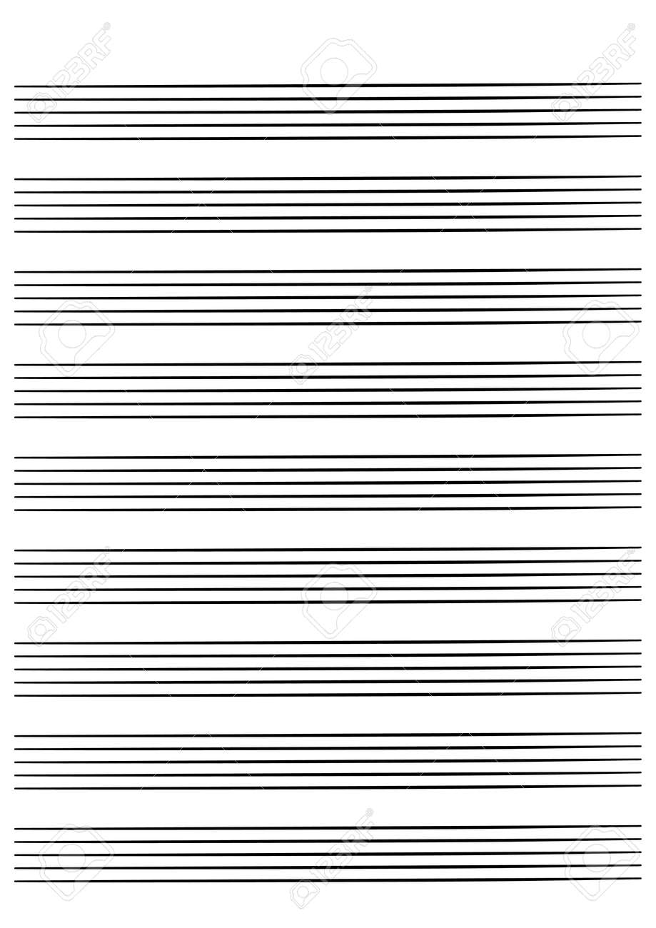 Graph Paper Black And White A4