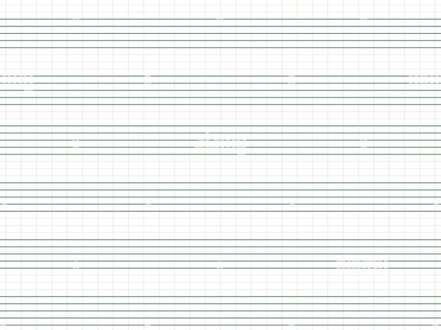 Graph Paper Printable Grid Paper With Stave On A White Background A Blank Music Sheet Paper With Staff Geometric Pattern For Composition Education Stock Vector Image Art Alamy