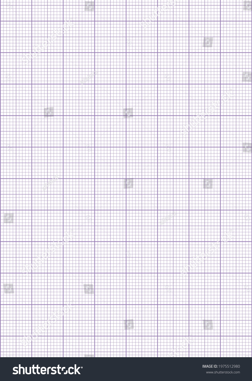 Graph Paper Printable Millimeter Grid Paper Stock Vector Royalty Free 1975512980 Shutterstock