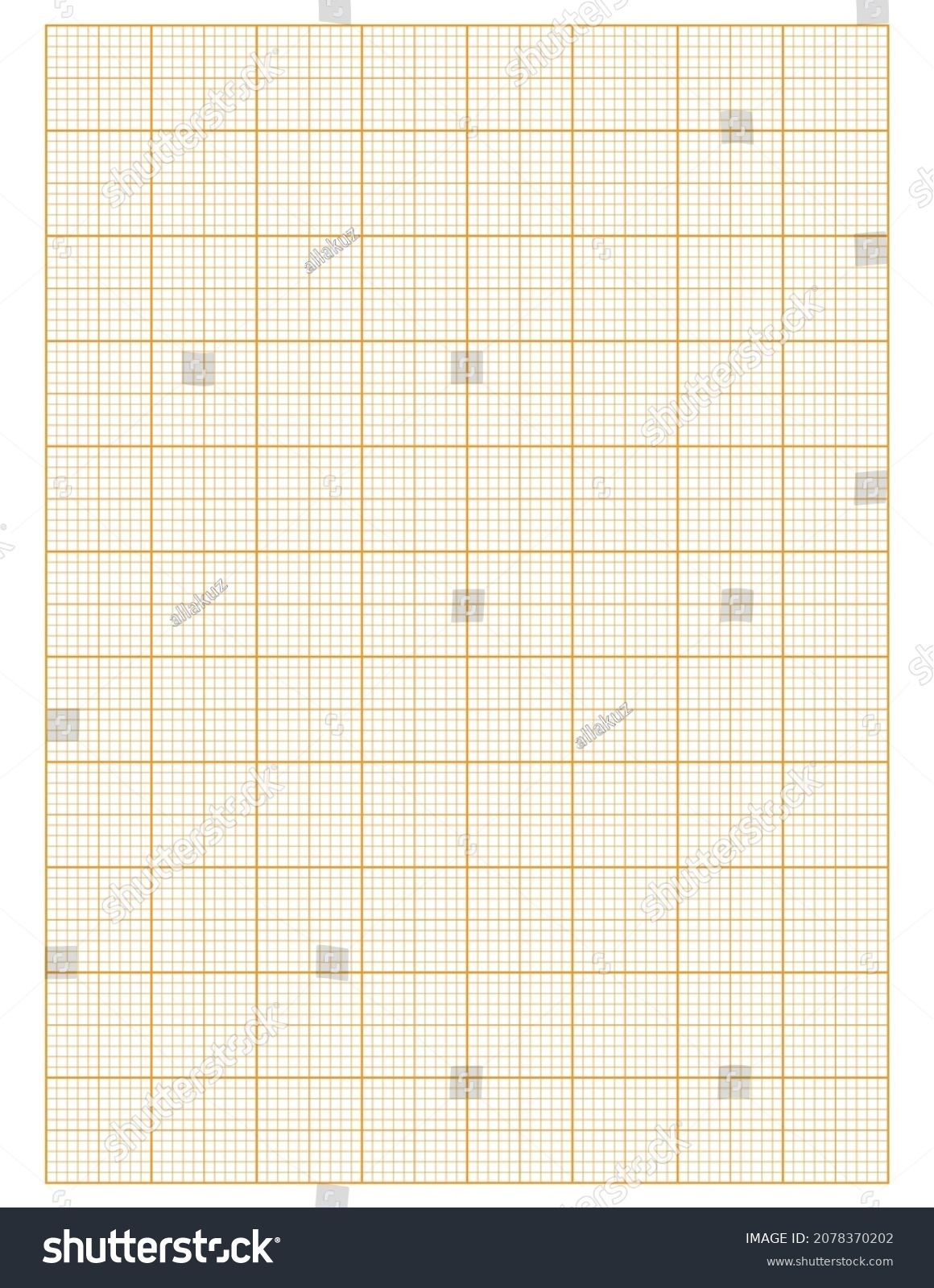Graph Paper Printable Millimeter Grid Paper Stock Vector Royalty Free 2078370202 Shutterstock