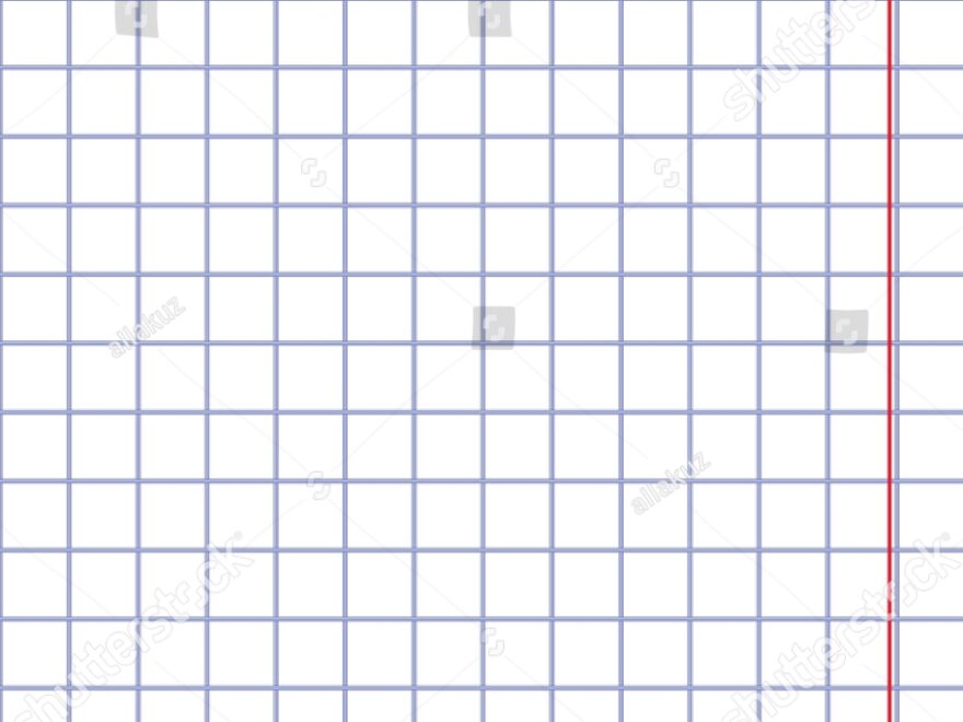 Graph Paper Printable Squared Grid Paper Stock Vector Royalty Free 1970884058 Shutterstock