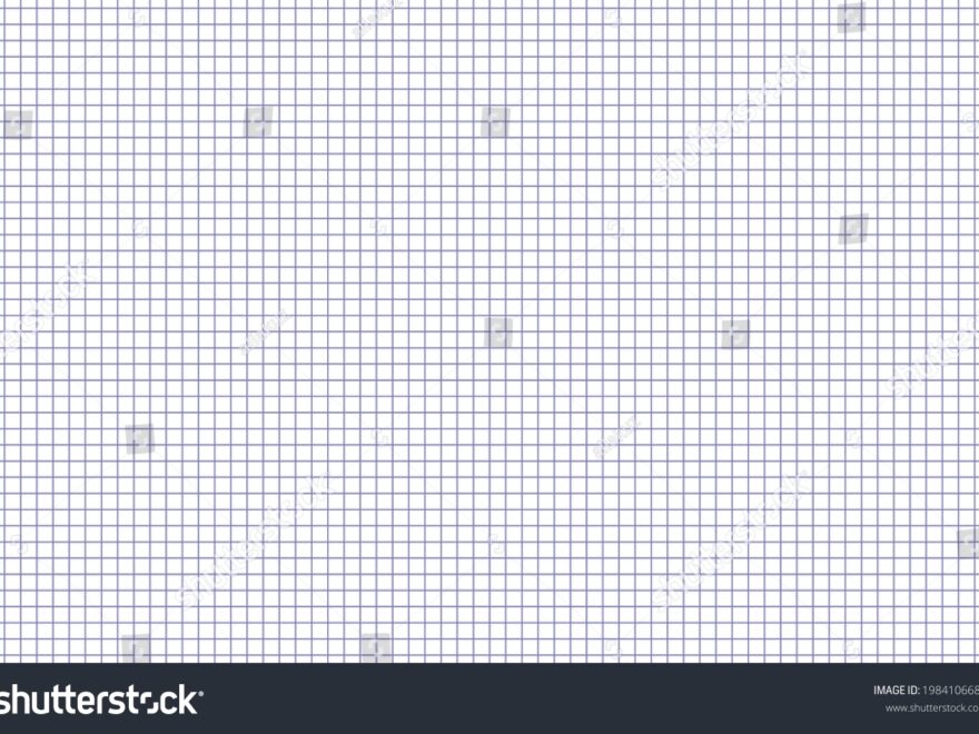 Graph Paper Printable Squared Grid Paper Stock Vector Royalty Free 1984106687 Shutterstock