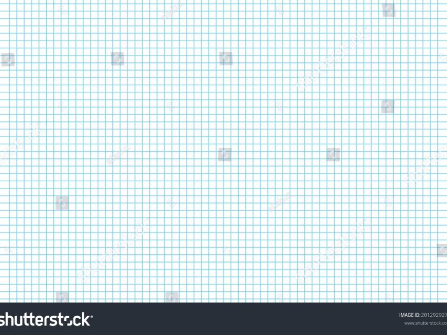 Graph Paper Printable Squared Grid Paper Stock Vector Royalty Free 2012929277 Shutterstock
