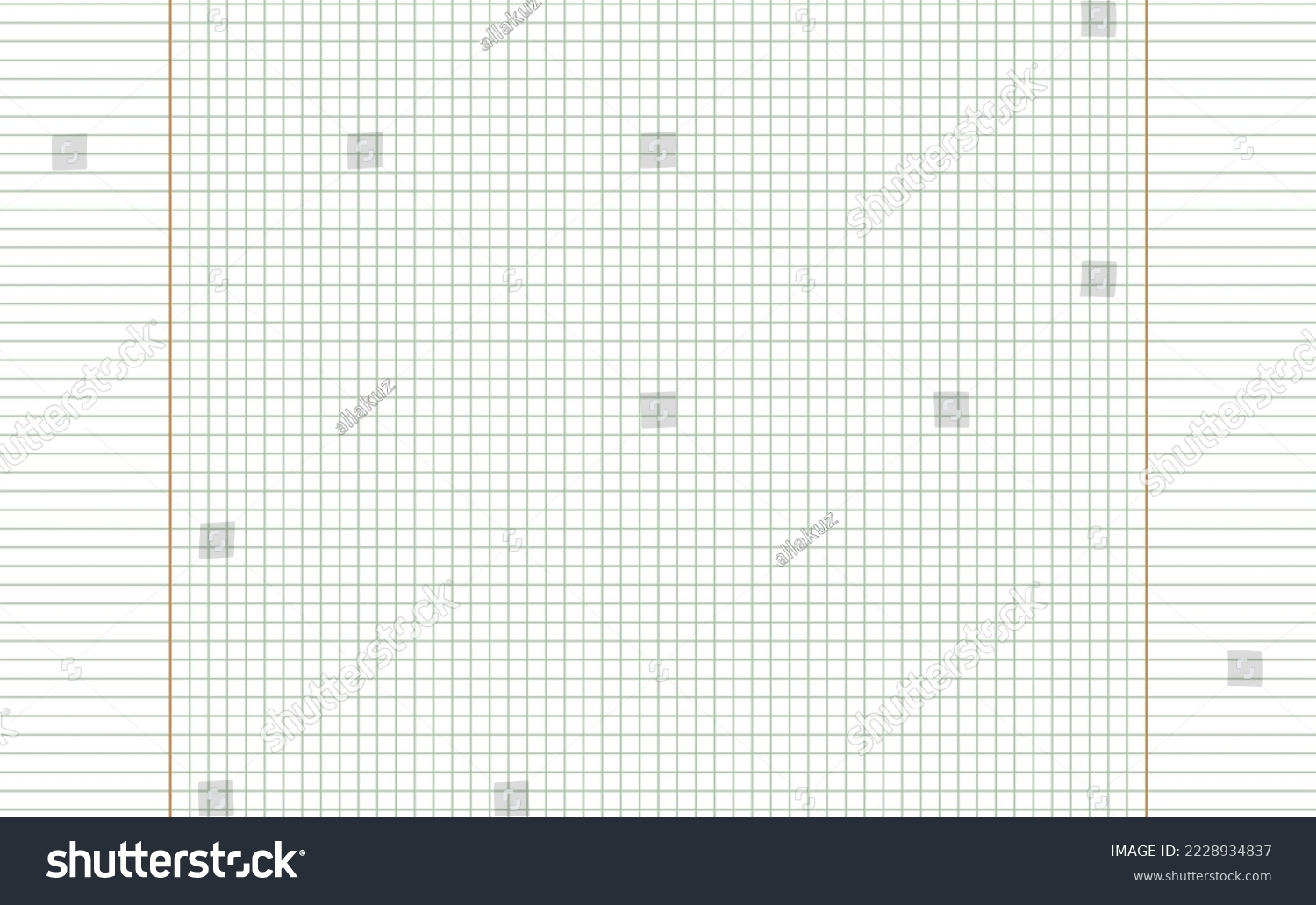 Graph Paper Printable Squared Grid Paper Stock Vector Royalty Free 2228934837 Shutterstock