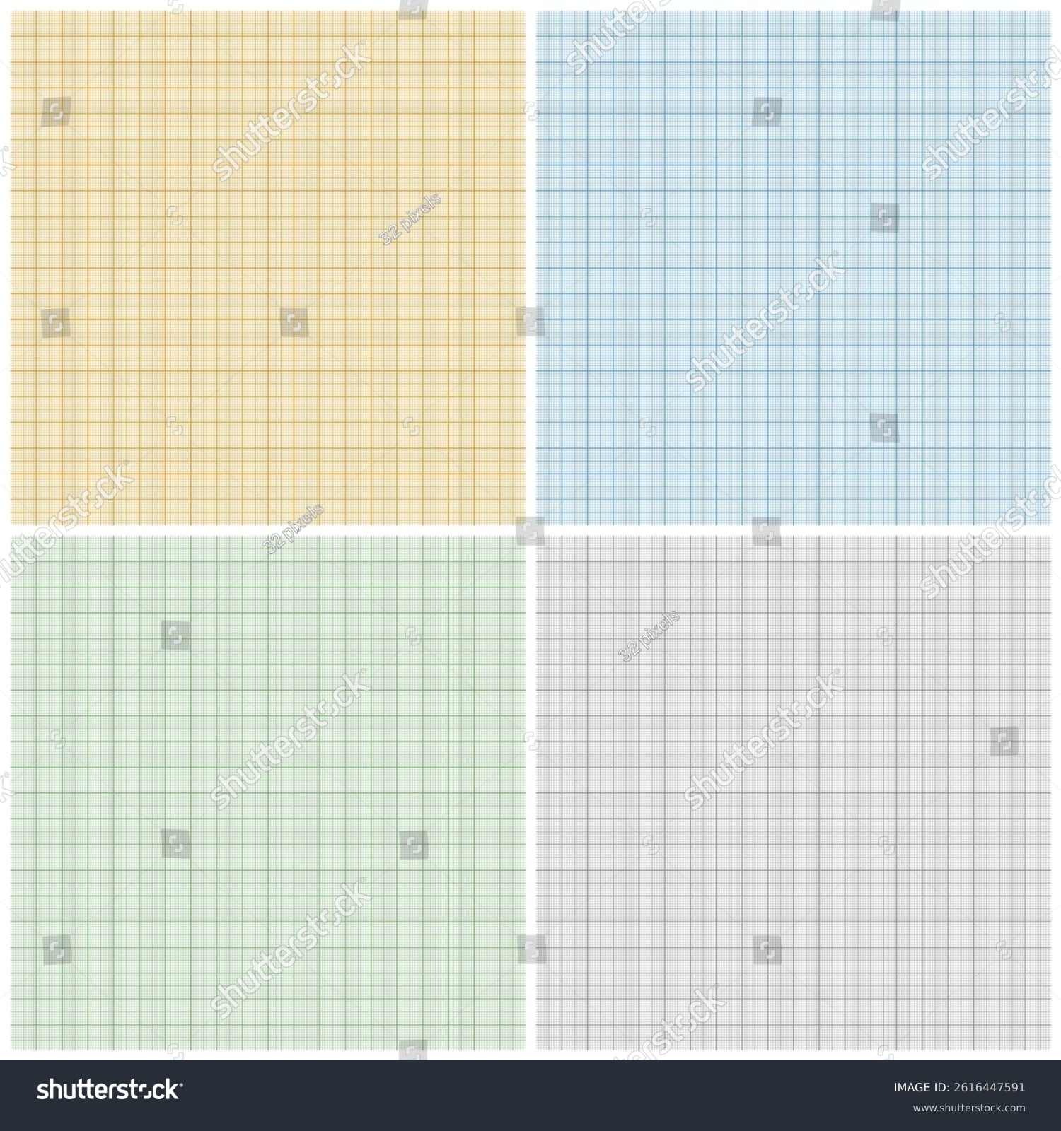 Coloured Printable Graph Paper Metric