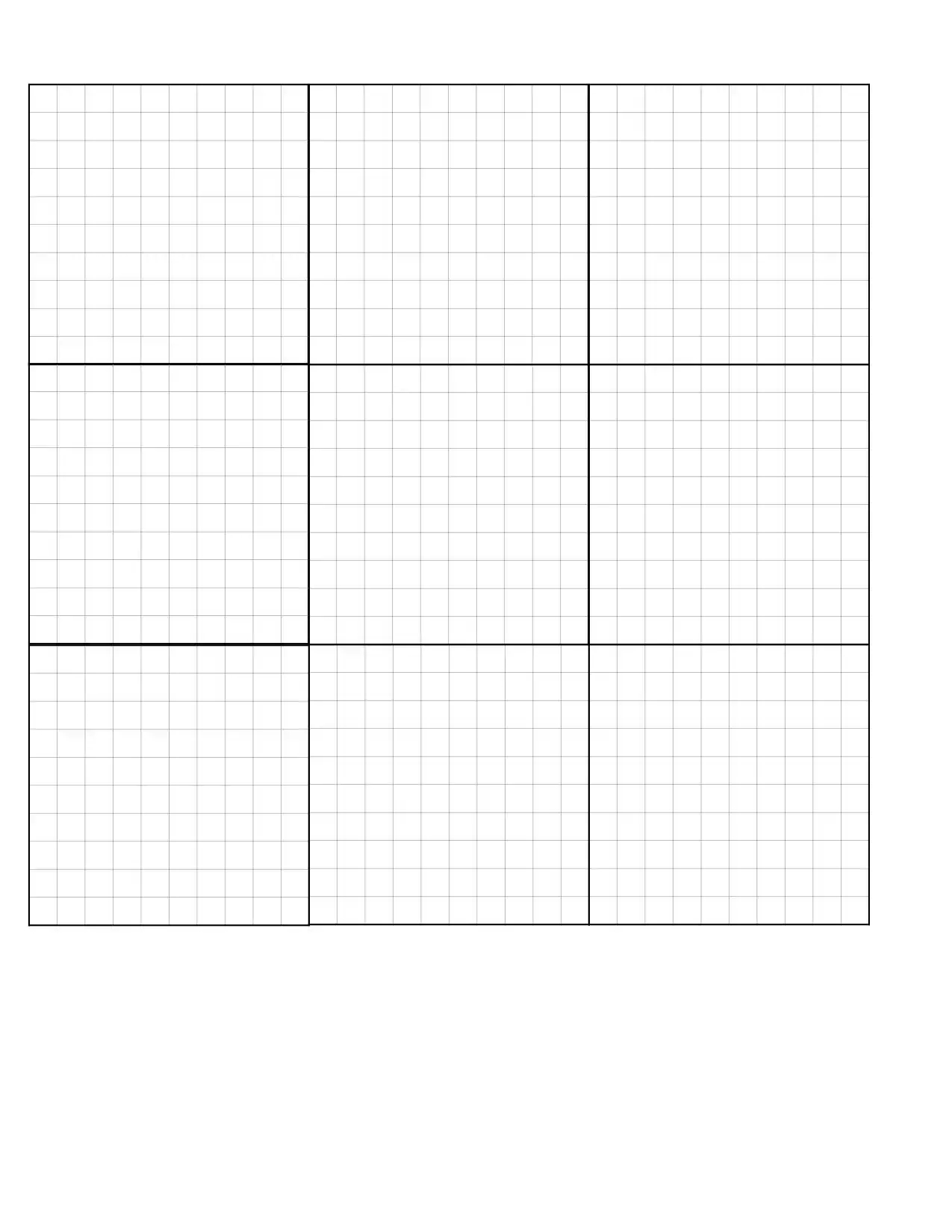 Graph Paper Squares Etsy
