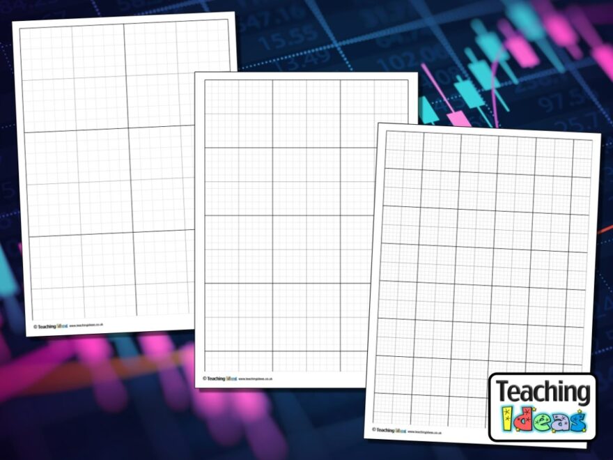 Graph Paper Templates Teaching Ideas
