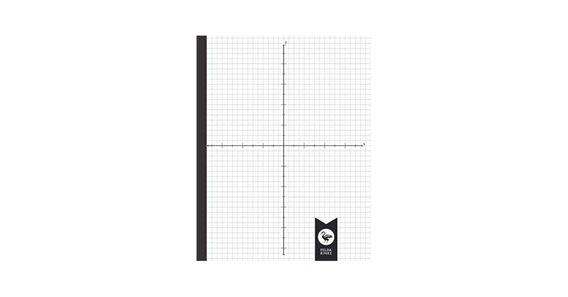 Graph Paper With XY Axis 4 Quadrant Coordinate Grid Quad Ruled 4 Squares Per Inch 8 5 X 11 110 Pages 55 Sheets Notebook Composition Book Exercise Book Rinke Felda 9798594991910 Amazon Books