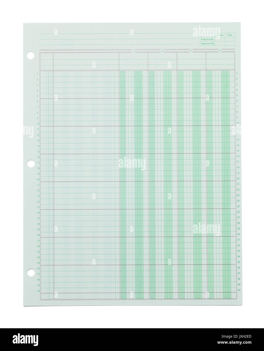 Green Ledger Graph Paper Isolated On White Background Stock Photo Alamy Green Ledger Graph Paper Isolated On White Background Stock Photo Alamy