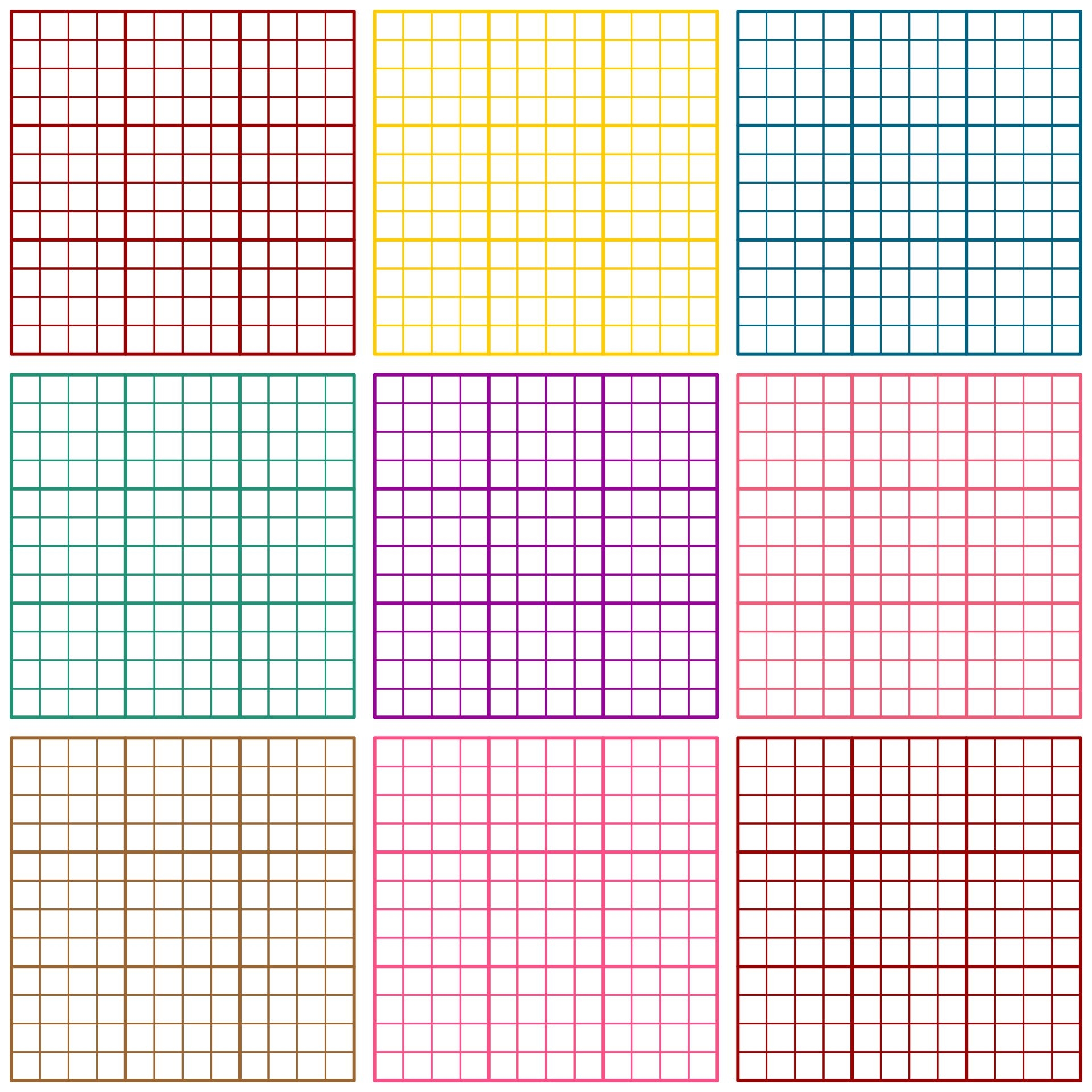 Printable Graph Paper Customizable