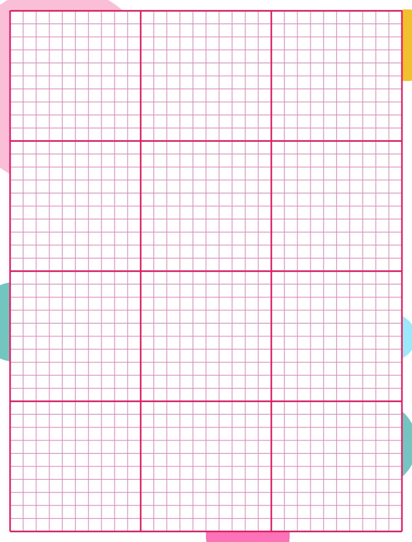 Grid Paper 20 Free PDF Printables Printablee