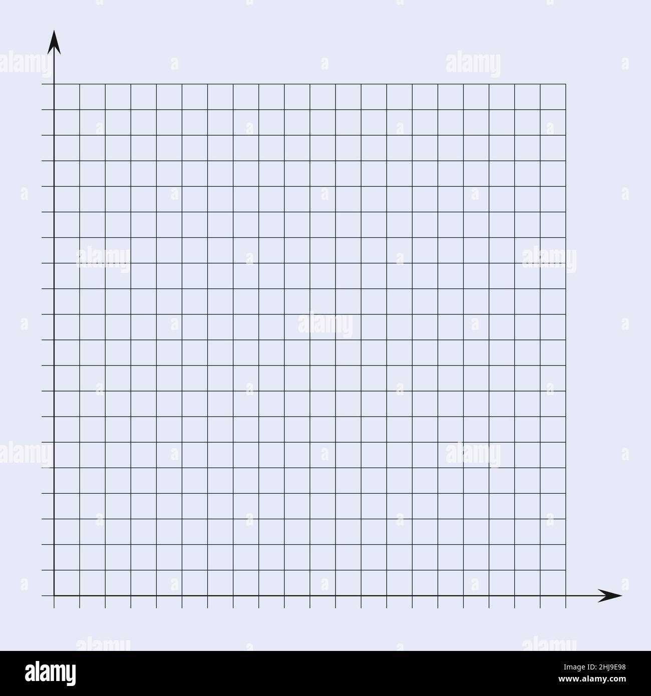 Grid Paper Mathematical Graph Cartesian Coordinate System With X axis Y Axis Squared Background With Color Lines Geometric Pattern For School Stock Vector Image Art Alamy