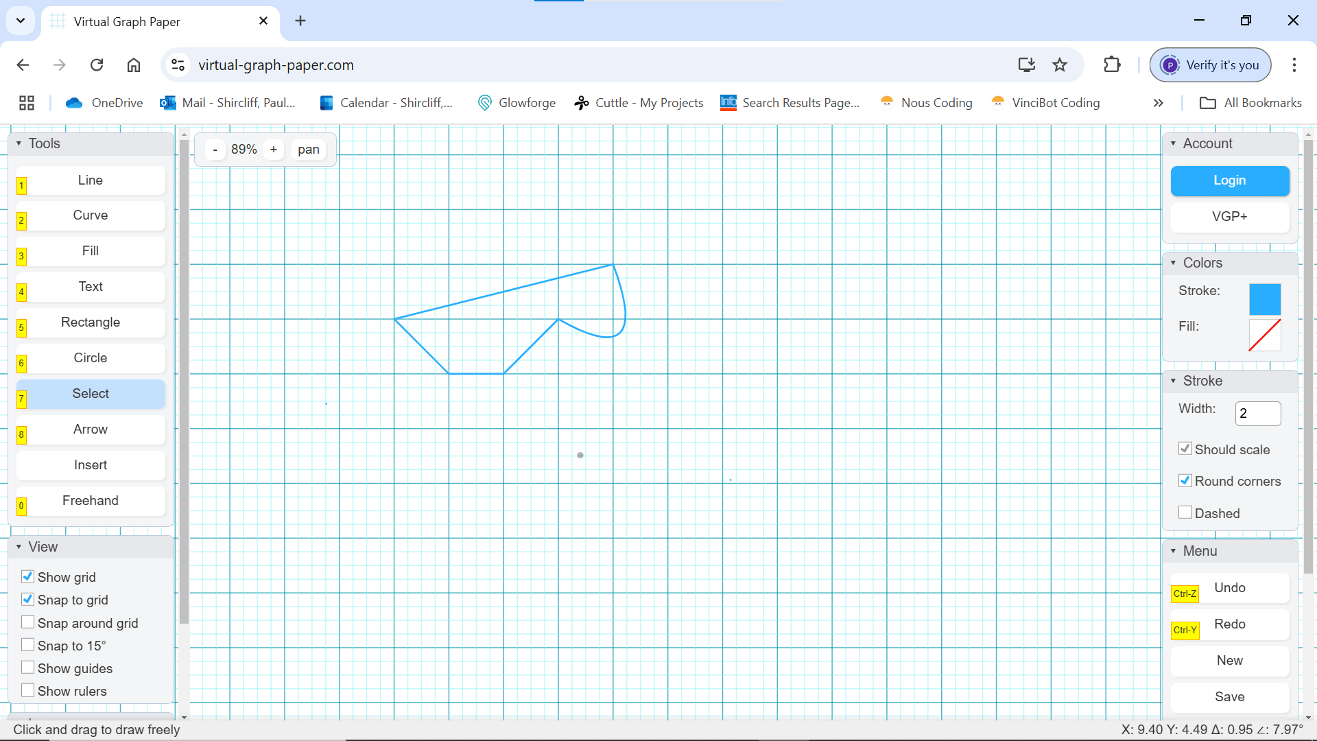 Grid Paper Uplands Maker Mobile