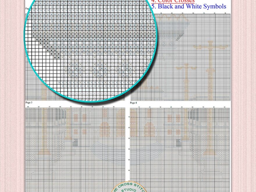 Herod s Temple Cross Stitch Pattern Nicanor Gate