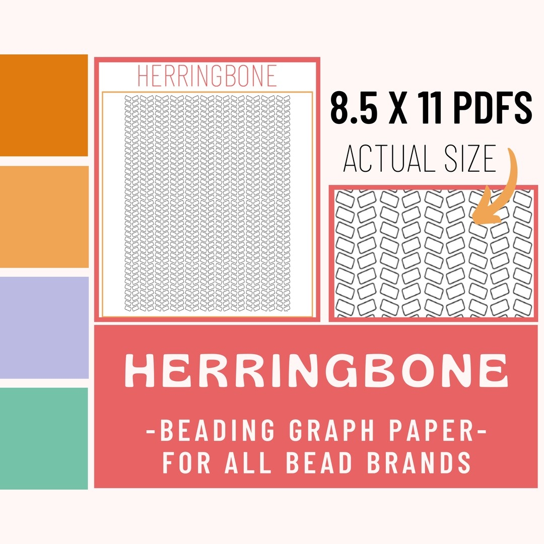 Herringbone Stitch Beading Graph Paper Beading Pattern Tutorial Graph Chart Design Pattern Sheet Printable Pattern For Procreate Etsy Herringbone Stitch Beading Graph Paper Beading Pattern Tutorial Graph Chart Design Pattern Sheet Printable Pattern For Procreate Etsy