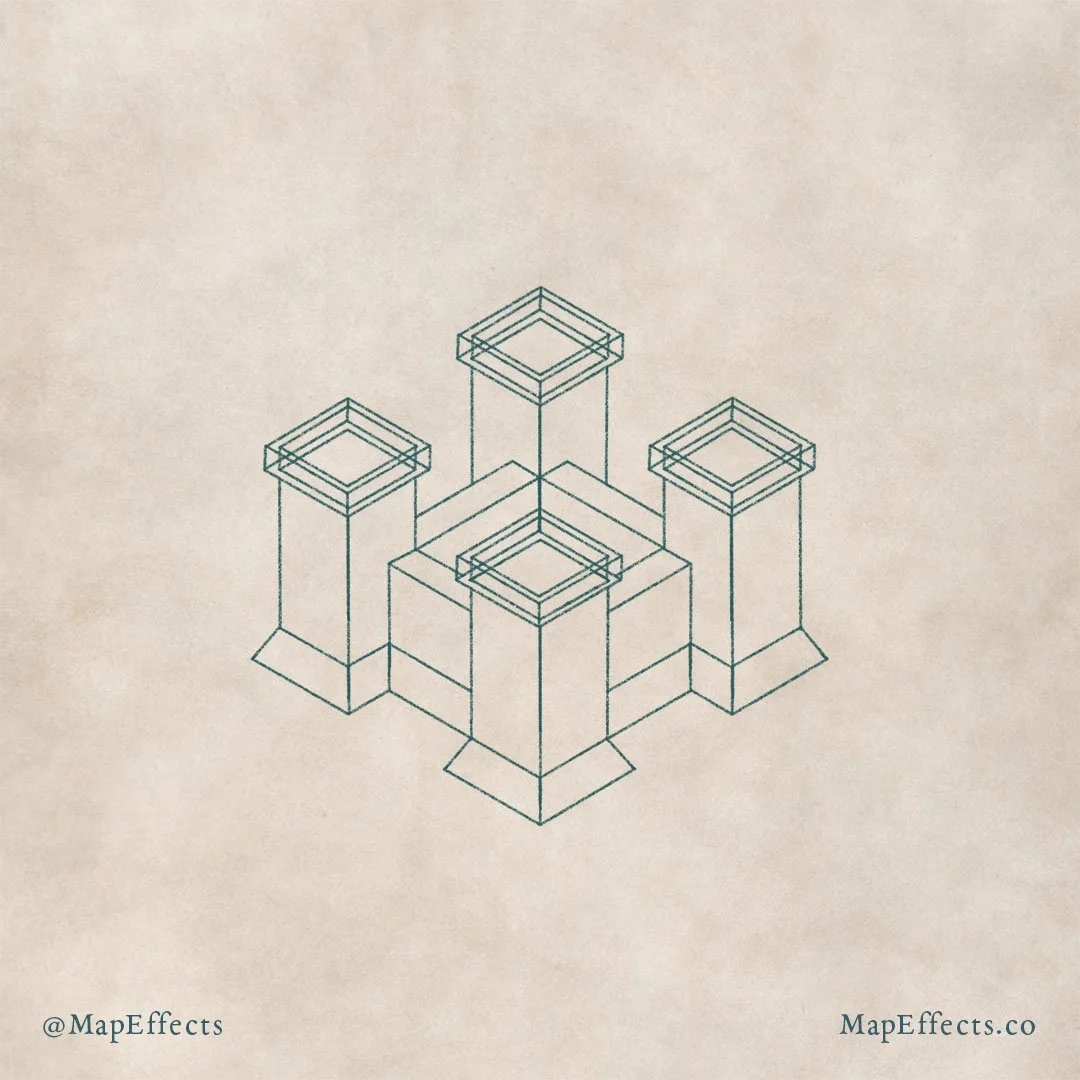 Designing A Castle On Graph Paper