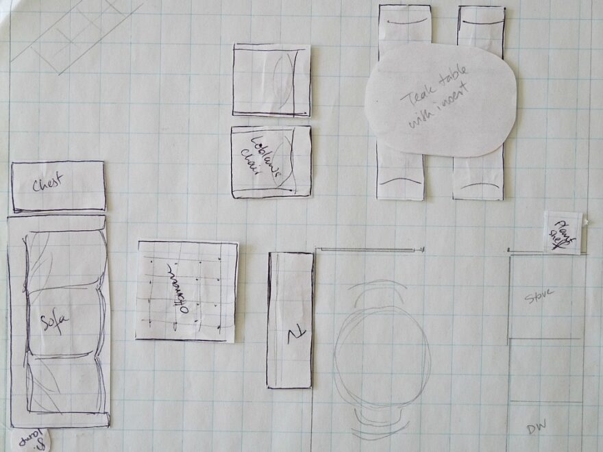 How To Make An Old Fashioned Floor Plan With Graph Paper Dans Le Lakehouse