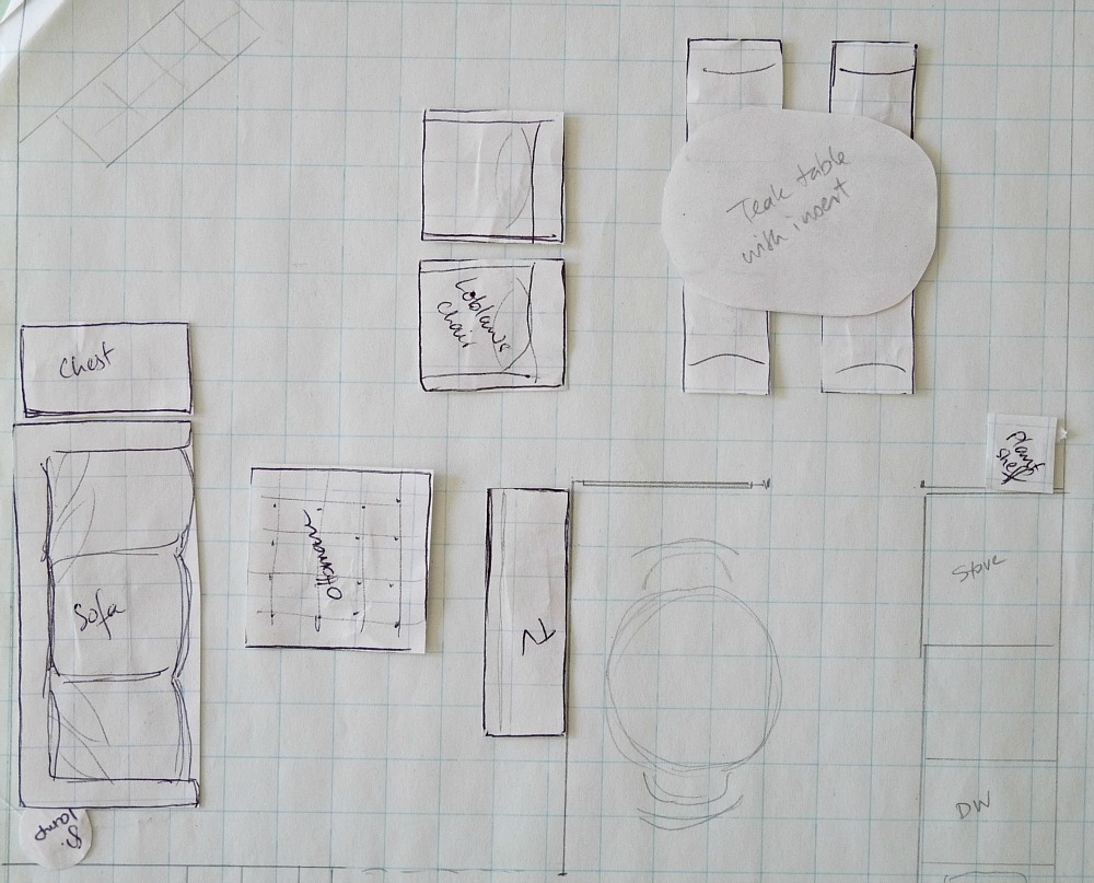 How To Make An Old Fashioned Floor Plan With Graph Paper Dans Le Lakehouse
