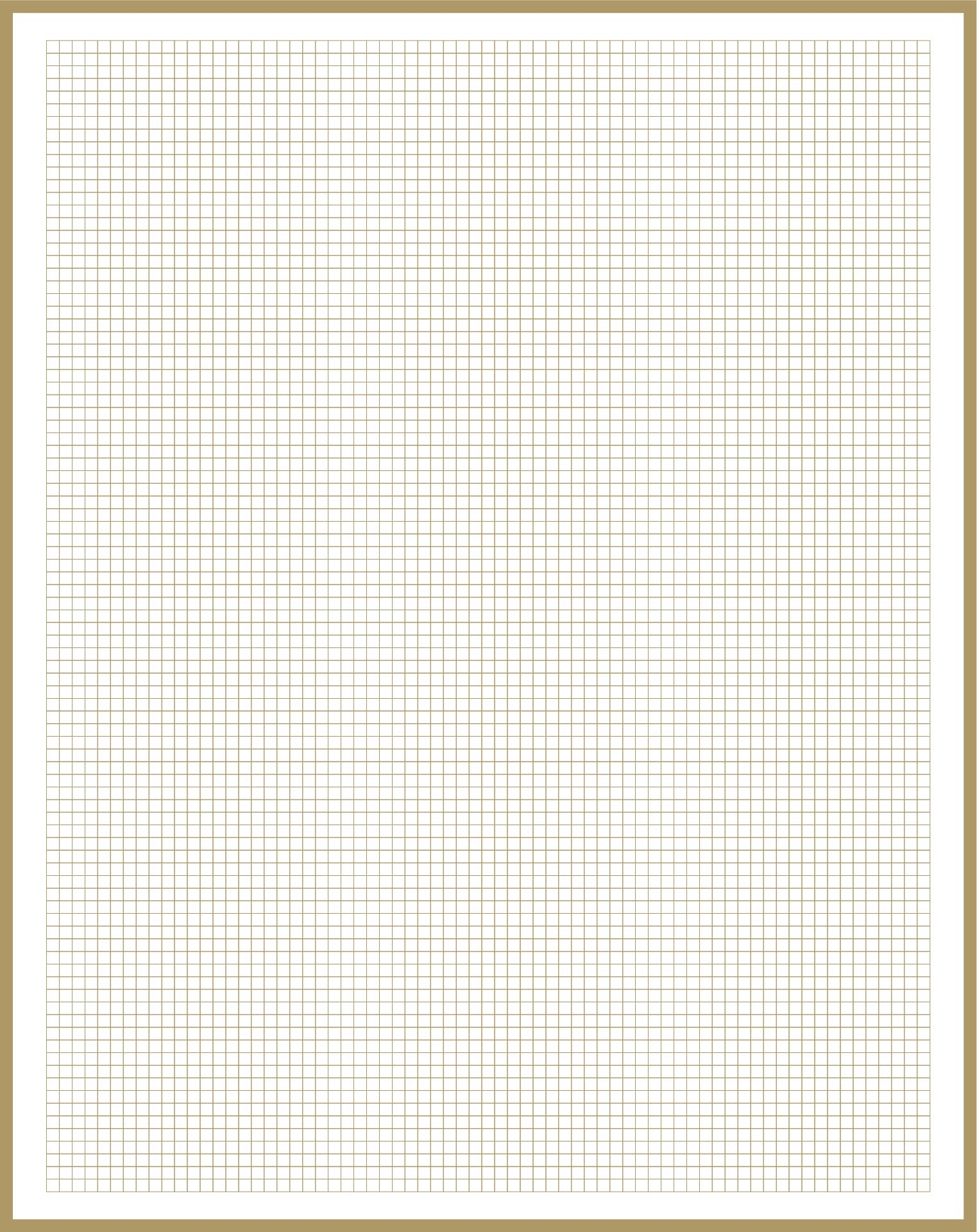 Inch Grid Graph Paper 10 Free PDF Printables Printablee