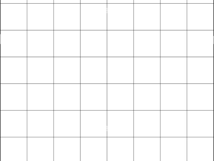 Inch Square Grid Cut Out Stock Images Pictures Alamy