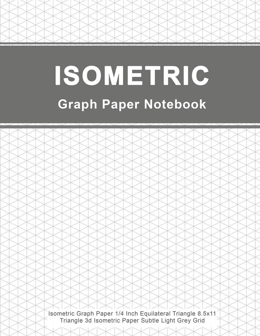 Isometric Graph Paper Notebook Large Pad 8 5x11 110 Pages Worksheets Library Isometric Graph Paper Notebook Large Pad 8 5x11 110 Pages Worksheets Library