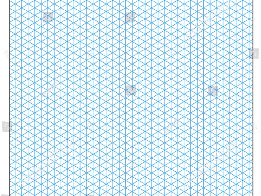 Isometric Grid Paper Ready Print Real Stock Vector Royalty Free 348589016 Shutterstock