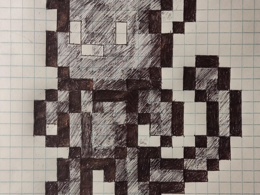 Just A Simple Pixel art Of Mr Mew R TWEWY