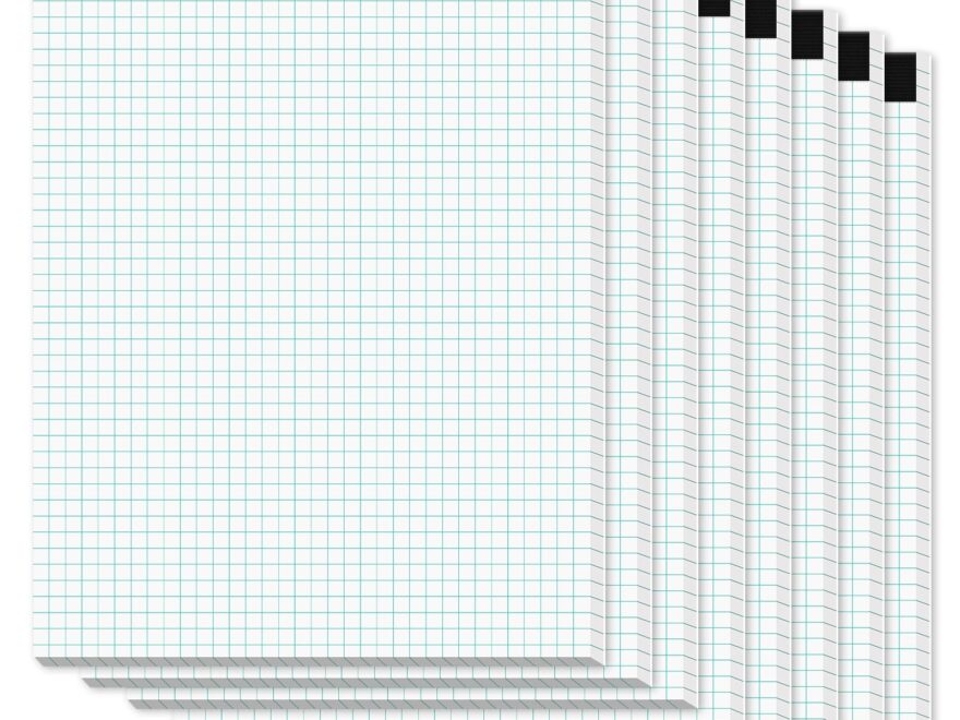 Large Grid Paper Printable Pdf 2 Pack Graph Paper Pads 8 5x11 Quad Ruled 4x4 Grid 30 Sheets Each Graph Paper Printable Pdf