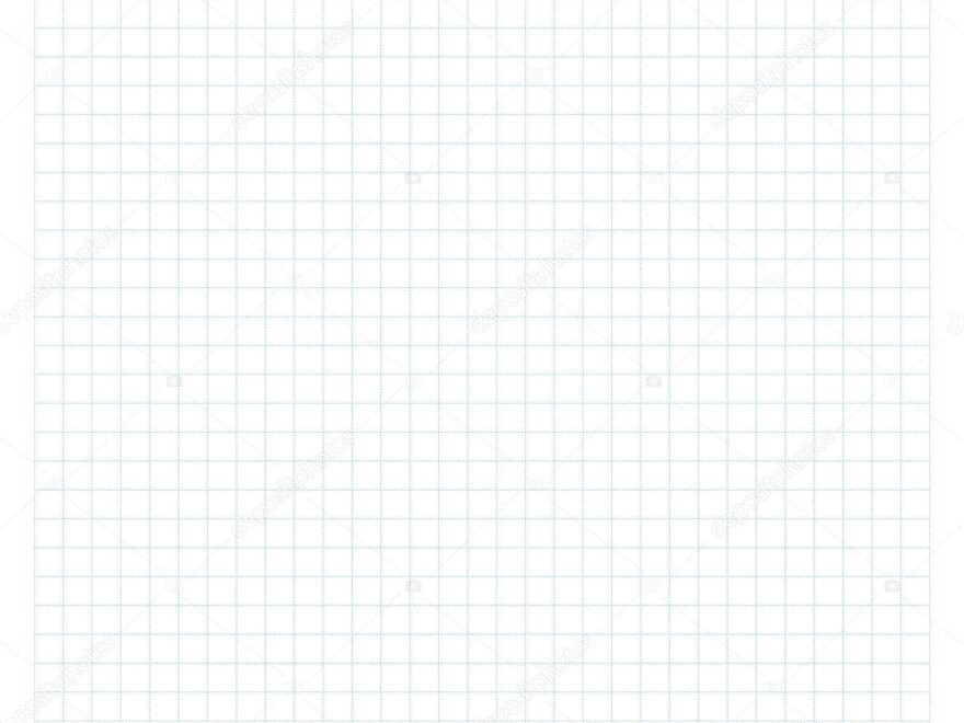 Light Blue Square Grid Paper Vector Background Math Sheet Blank Stock Vector By shiva13 439887348
