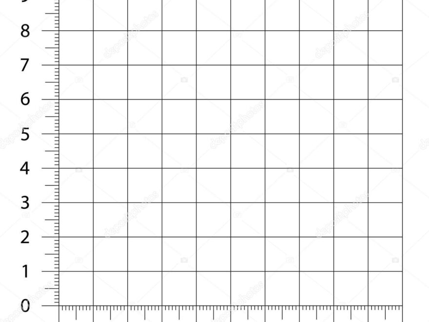 Measured Grid Graph Plotting Grid Corner Ruler With Sets Of Measurement Numbers Isolated On The White Background Vector Graph Paper Template Background Stock Vector By Ann Zasimova 250942440