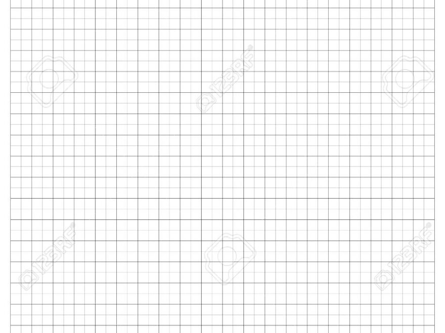 Millimeter Grid On A4 Size Page Divided By 5 And 10 Mm Lines Sheet Of Engineering Graph Paper Vector Illustration Royalty Free SVG Cliparts Vectors And Stock Illustration Image 140619425