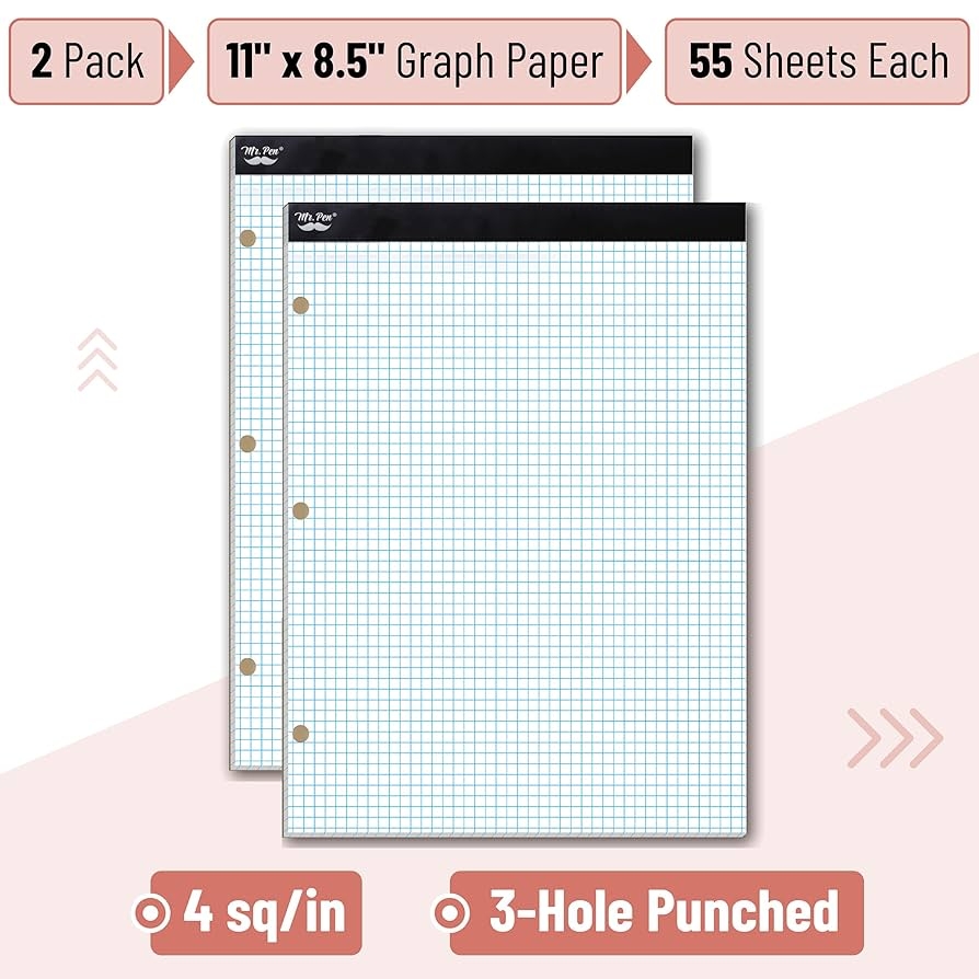 81/2 X 11 Printable Graph Paper