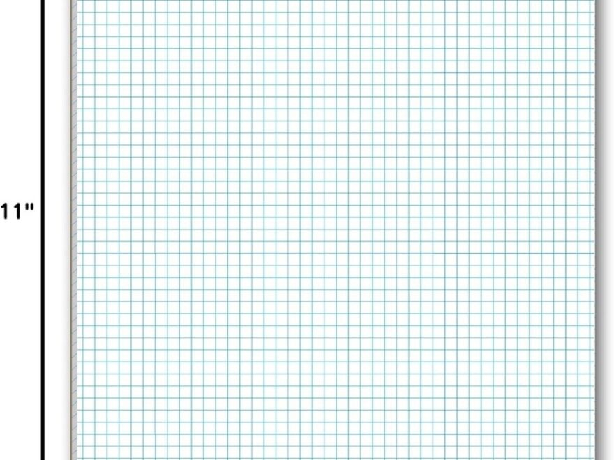 Mr Pen Graph Paper Grid 4x4 4 11 x8 5 4 Sq in White EBay