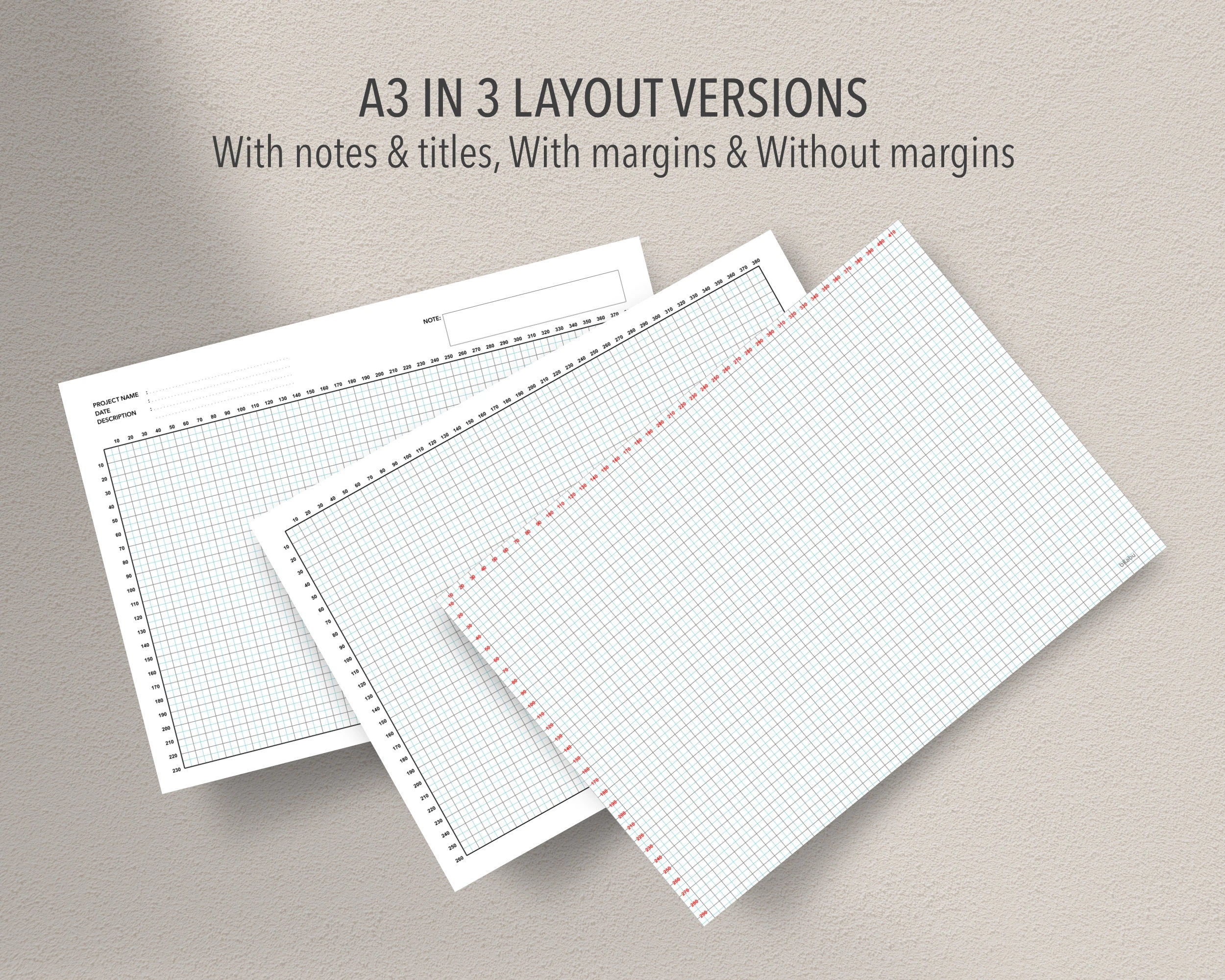 NextDayLabels Quadrille Grid Paper 8 12 X 11 4 Square Per Inch 1