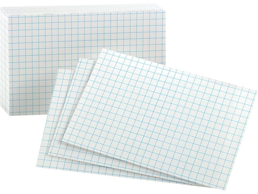 Oxford Graph Index Cards