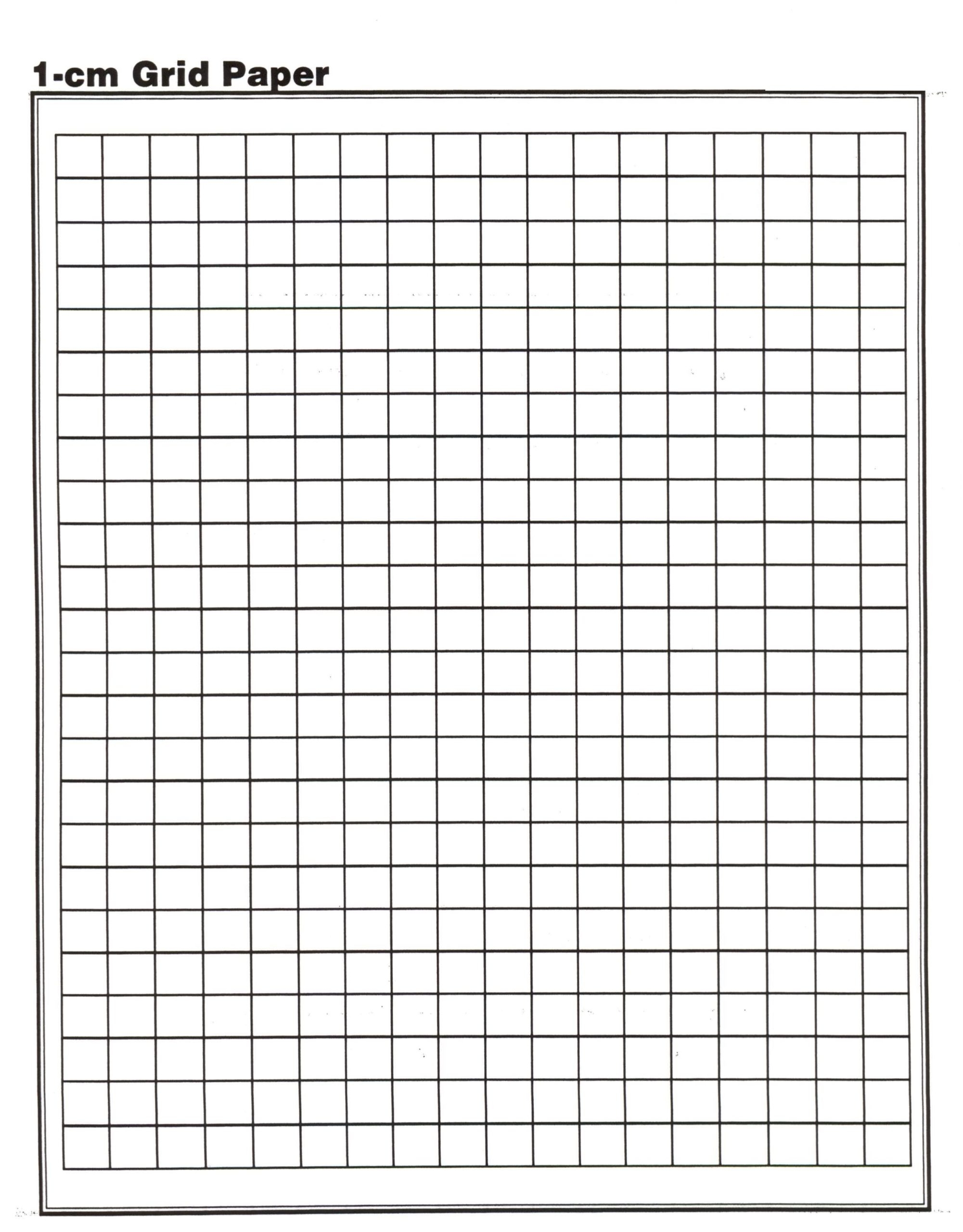 Pdf Free 1 Cm Fee Pintable Gid Gaph Pape Cm Graph Paper Pdf