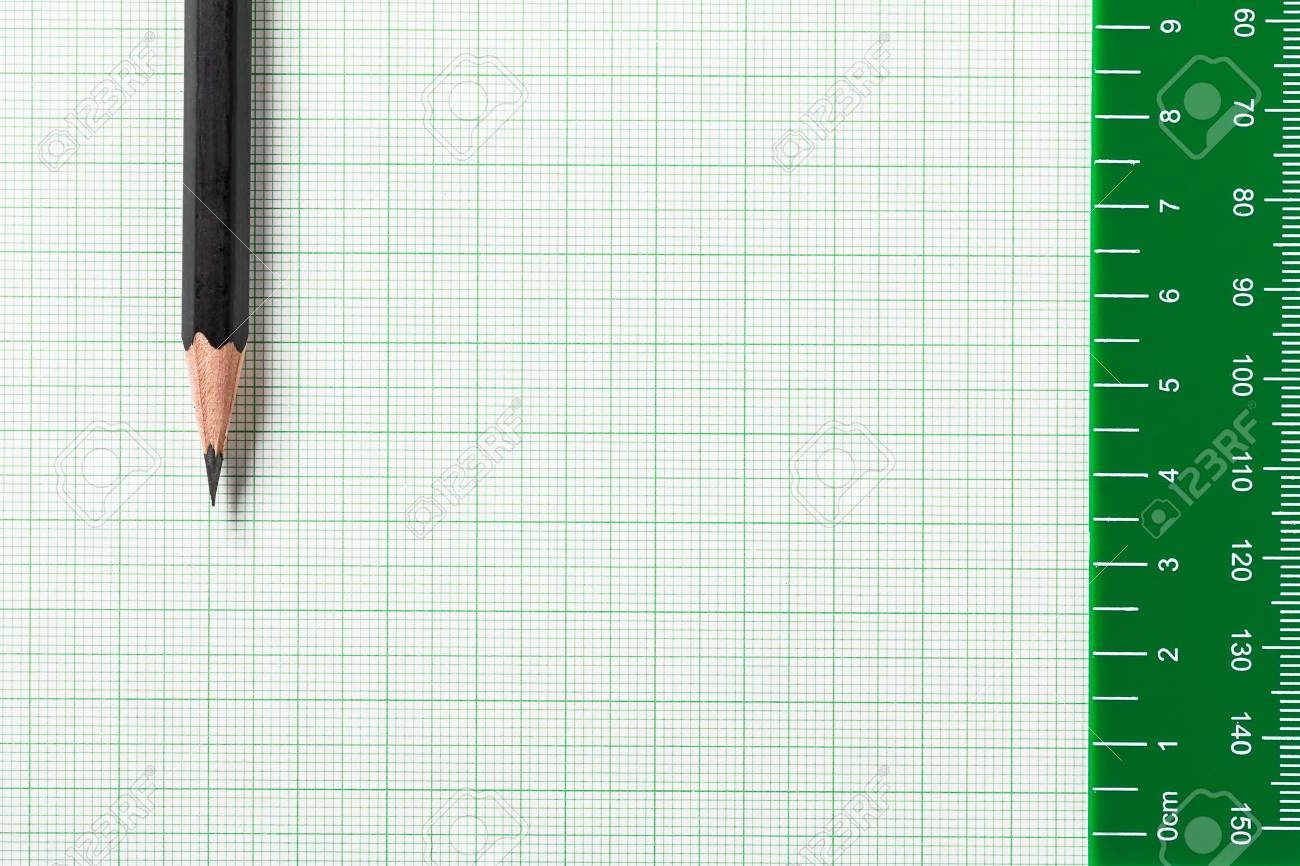 Graph Copy Paper Green