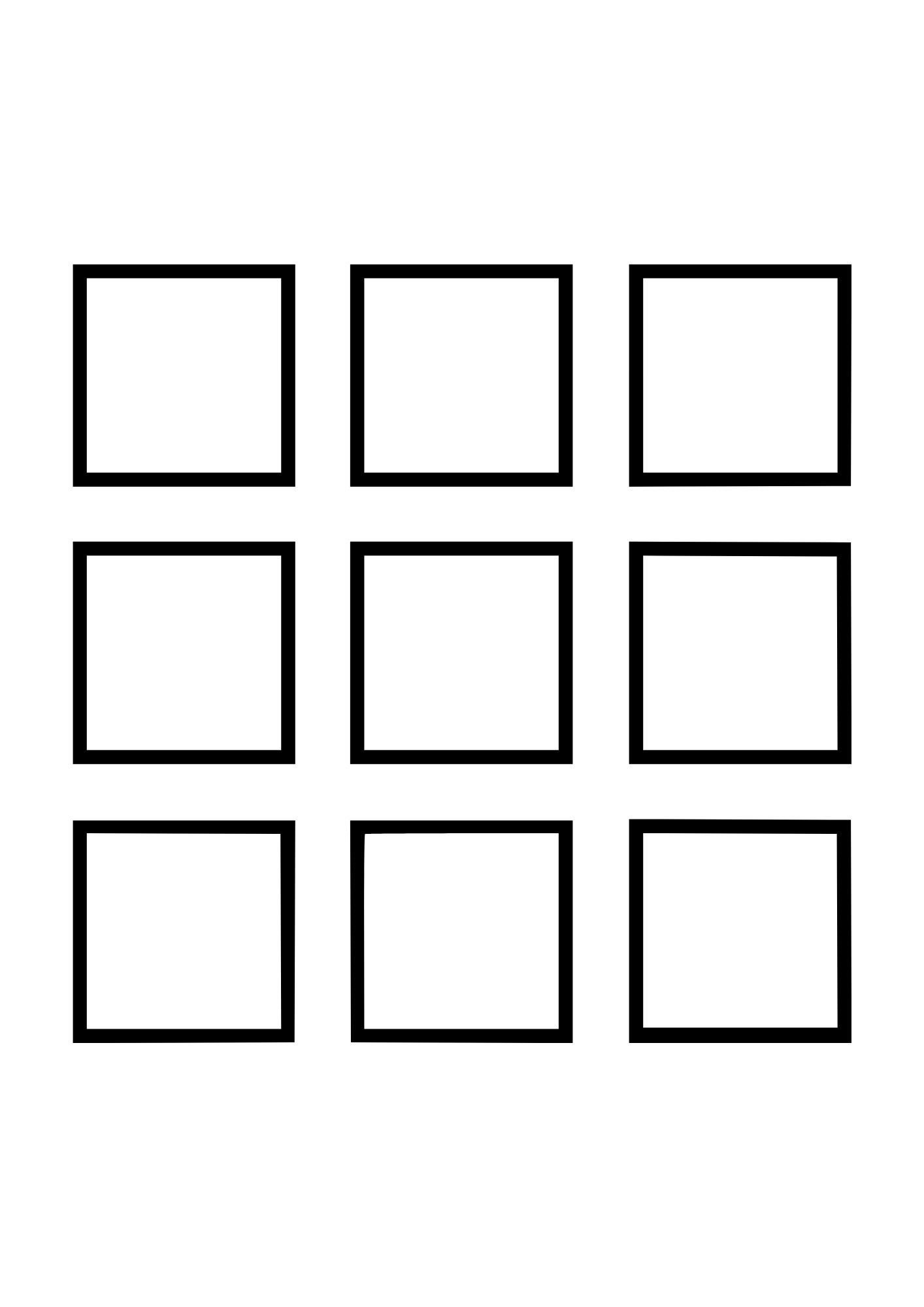  Printable 9 Squares Grid Paper Download Free 