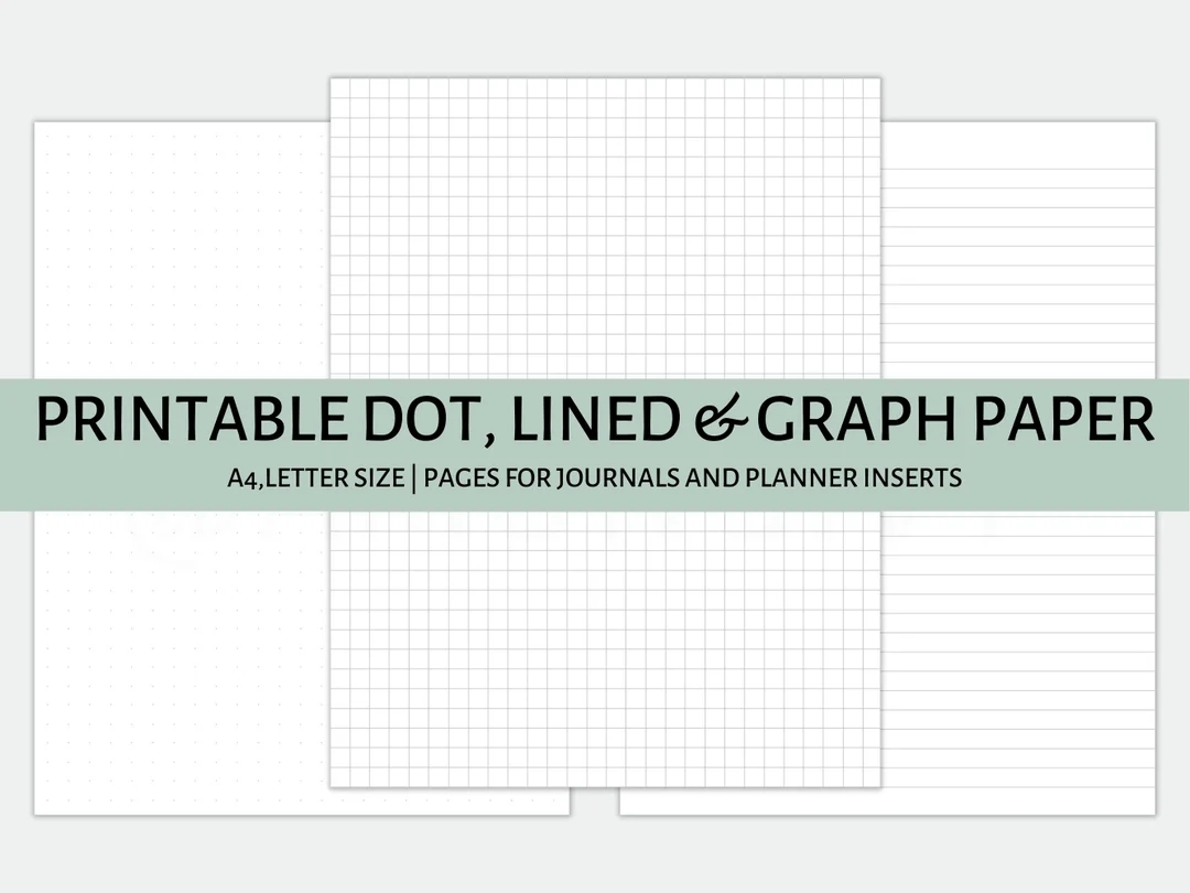 Printable Dot Paper Printable Lined Paper Printable Grid Paper Printable Graph Paper Letter Writing A5 A4 Letter PDF Printable Inserts Etsy Printable Dot Paper Printable Lined Paper Printable Grid Paper Printable Graph Paper Letter Writing A5 A4 Letter PDF Printable Inserts Etsy