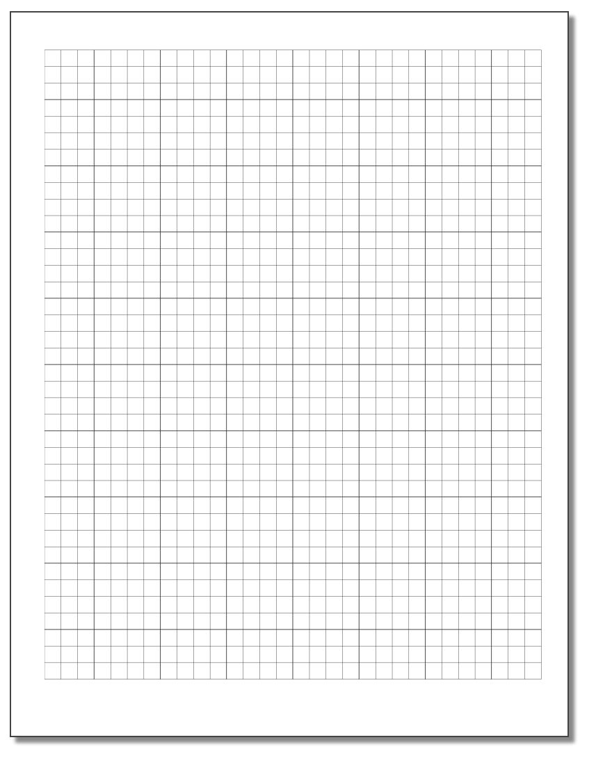 Printable Engineering Graph Paper PDF Template Get Graph Paper
