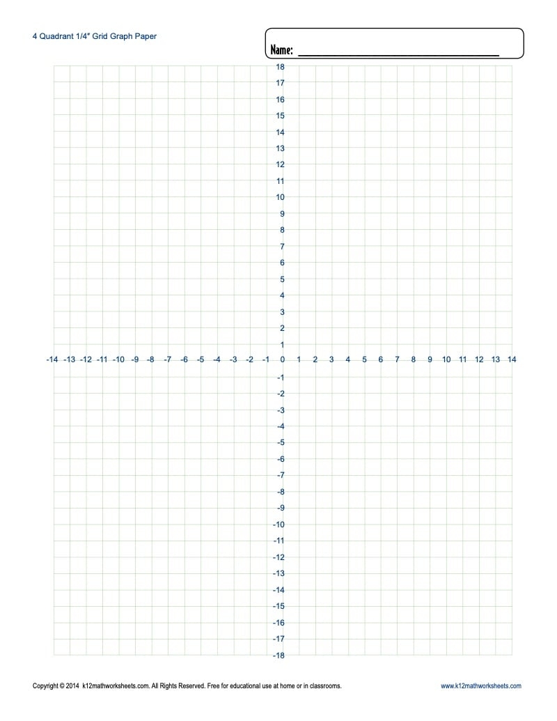 Printable Graph Paper Blank Templates Worksheets Library