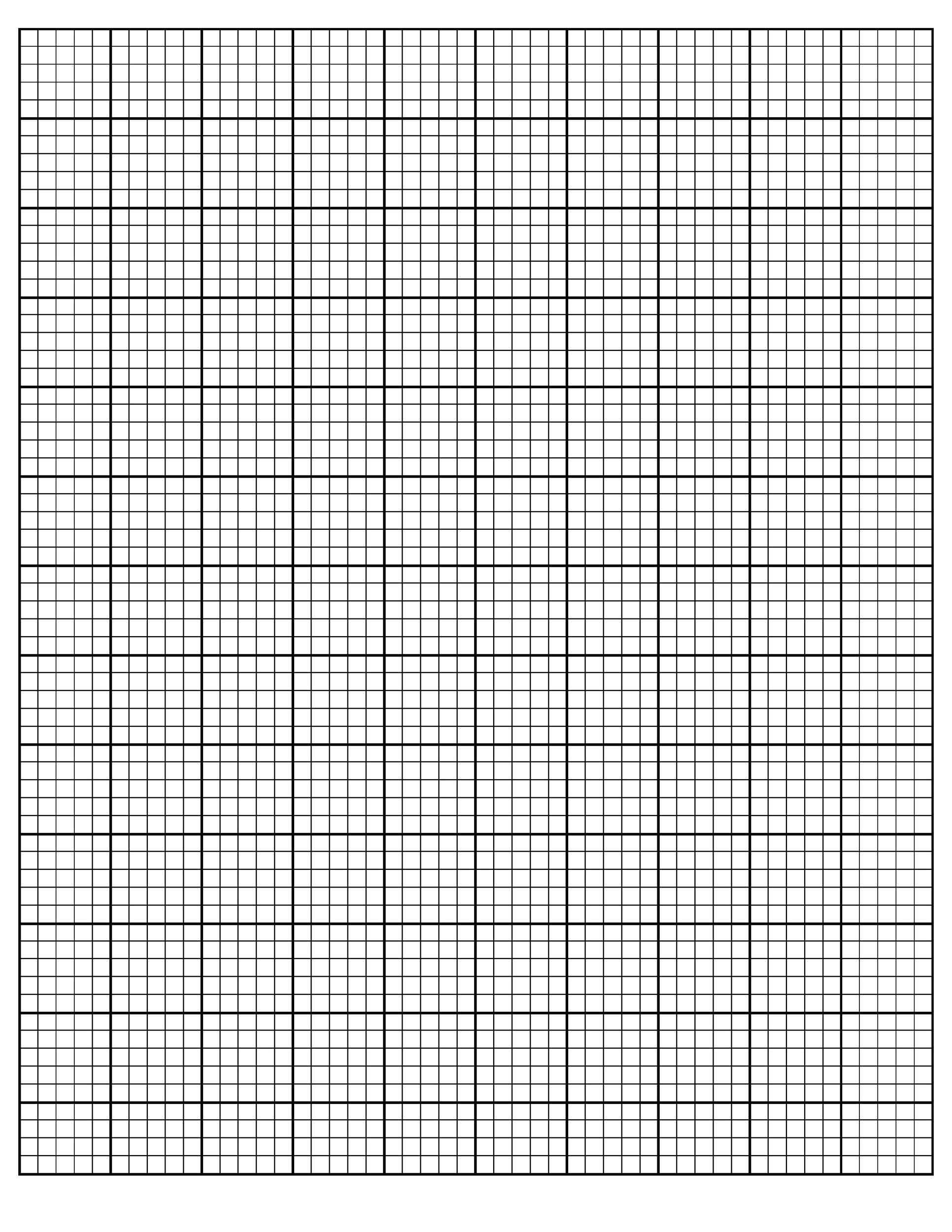 Free Blank Graph Paper