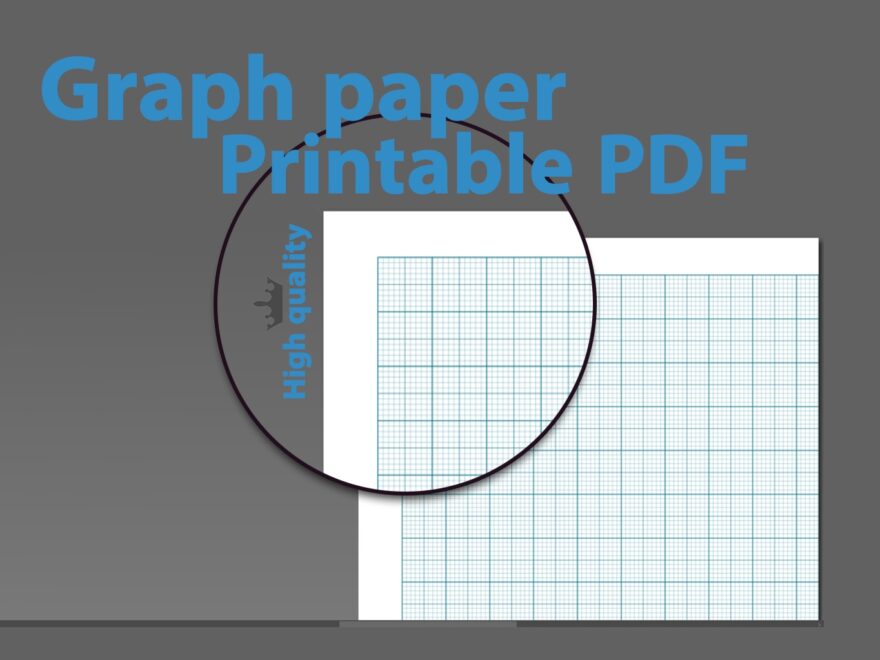 Printable Graph Paper PDF Color Test Page Worksheets Library