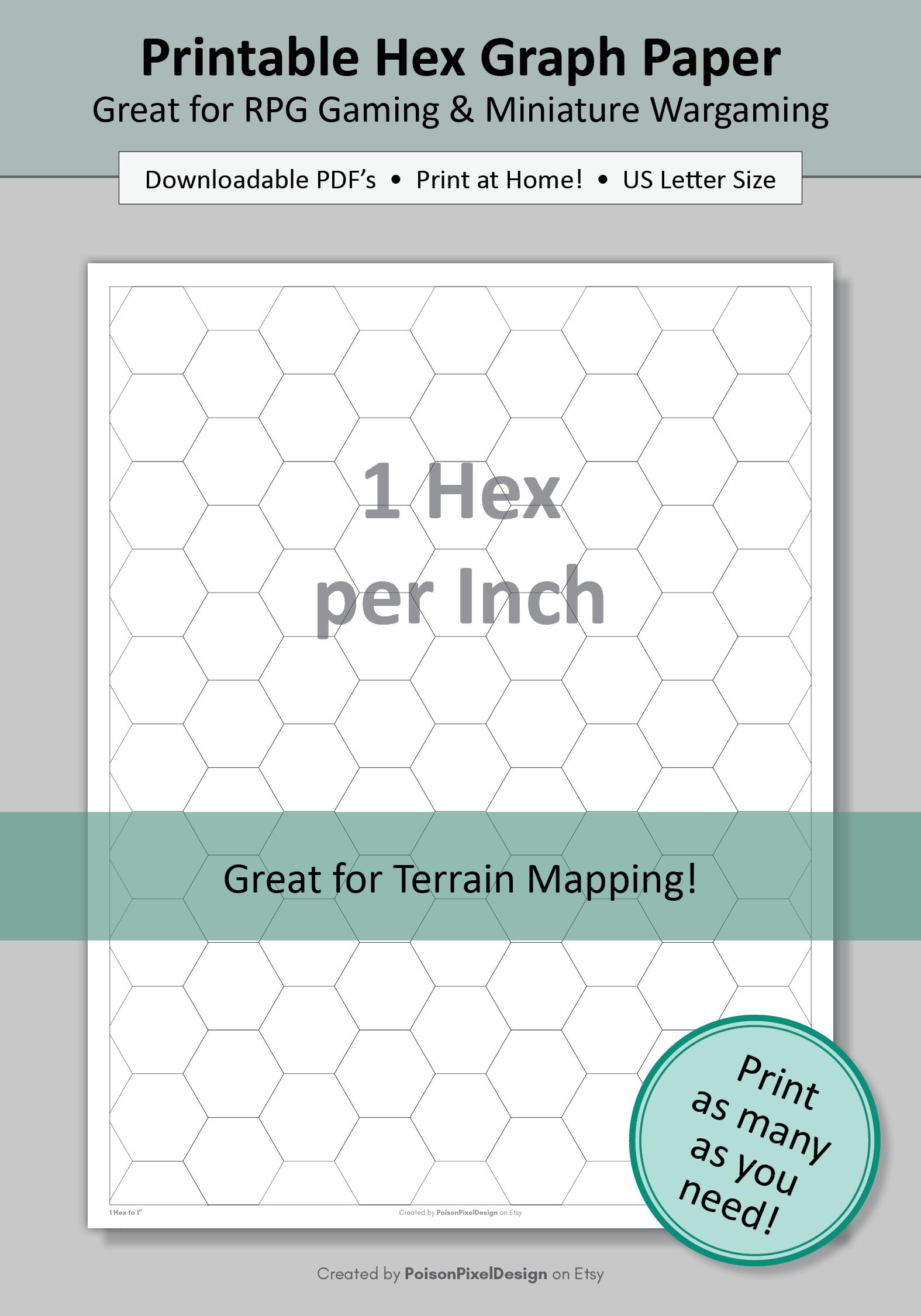 Printable Graph Paper Mapping