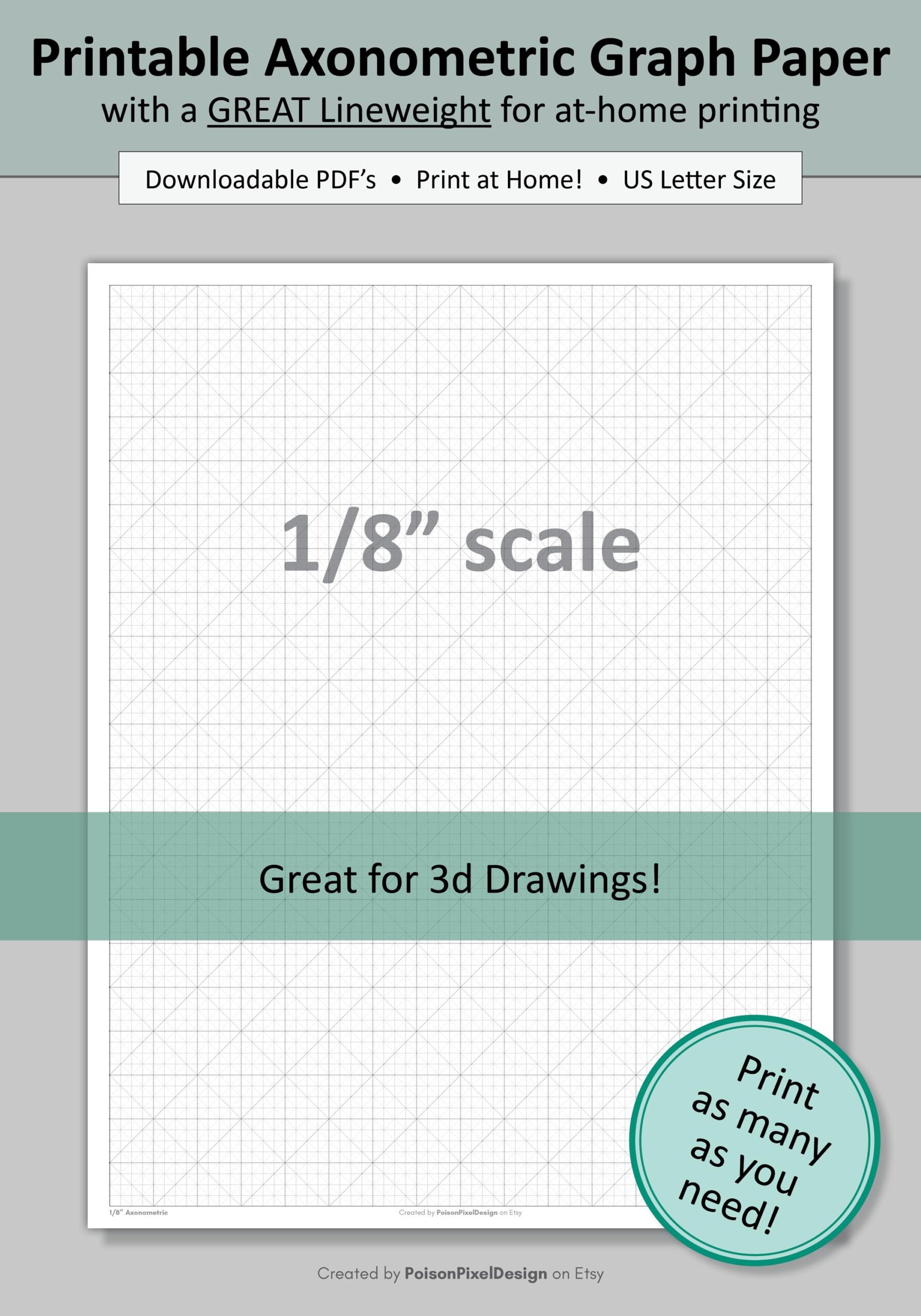 3d Graph Paper Printable