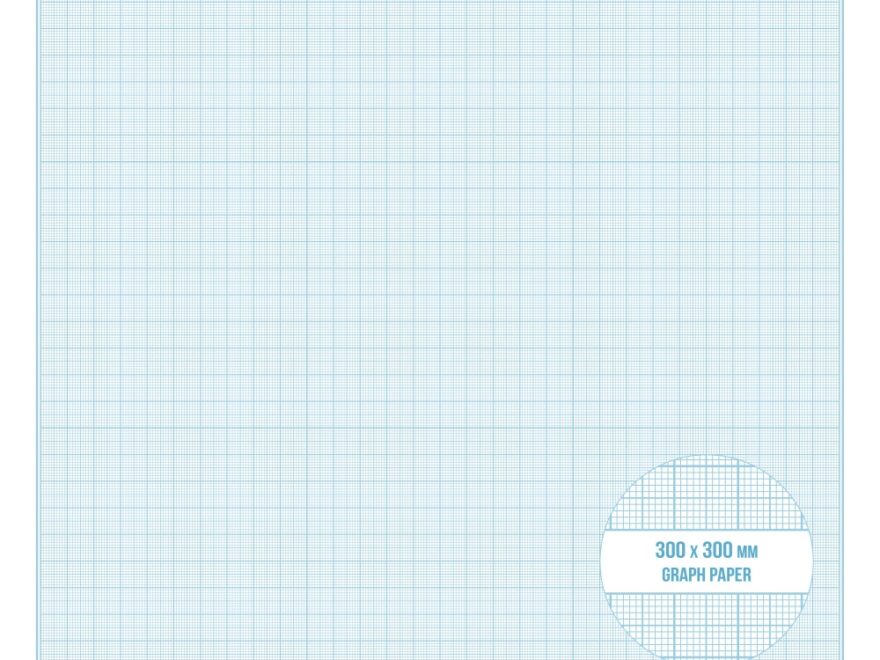 Printable Metric Graph Paper 30x30 Cm Size Vector Image Worksheets Library