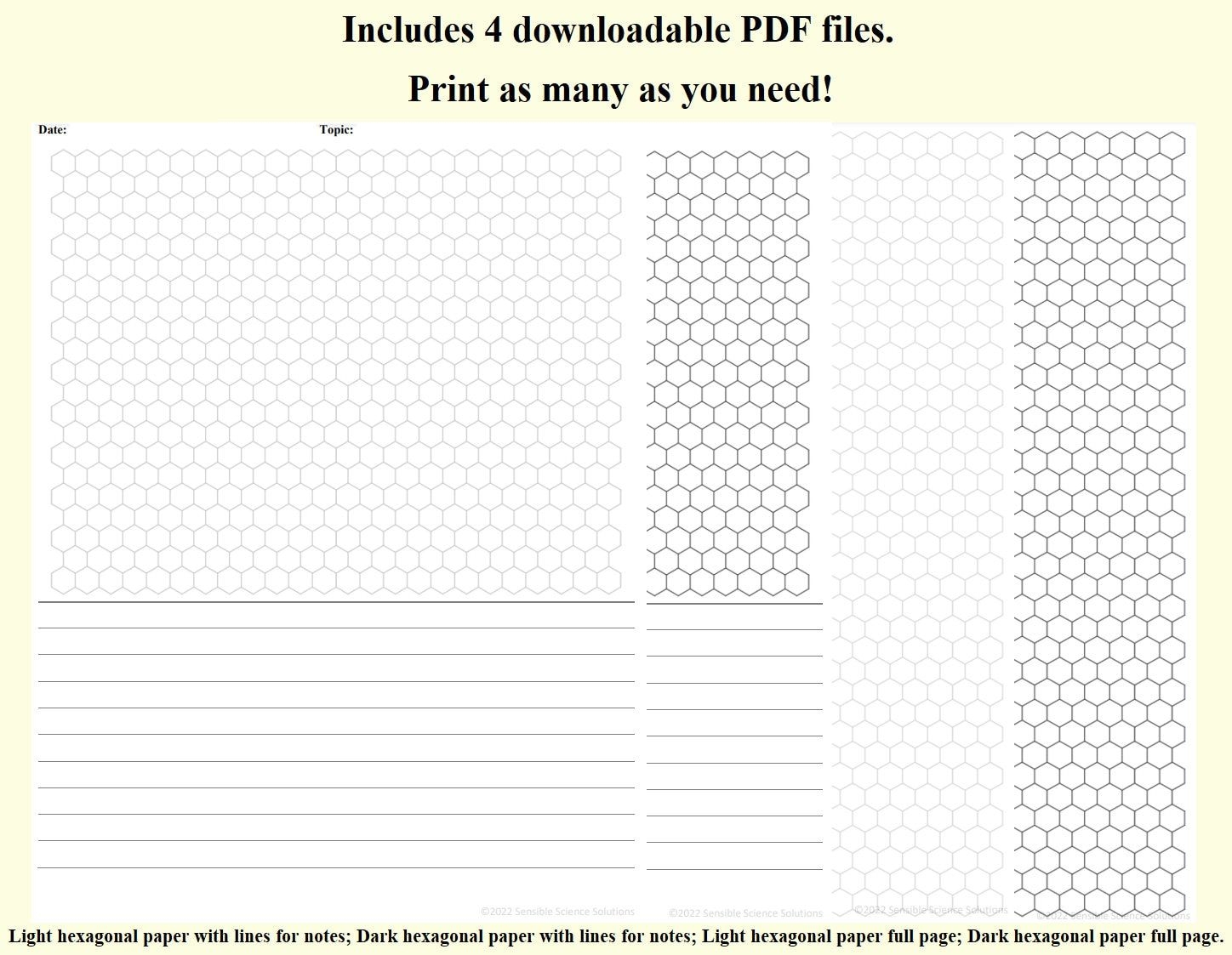 Printable Graph Paper Chemistry