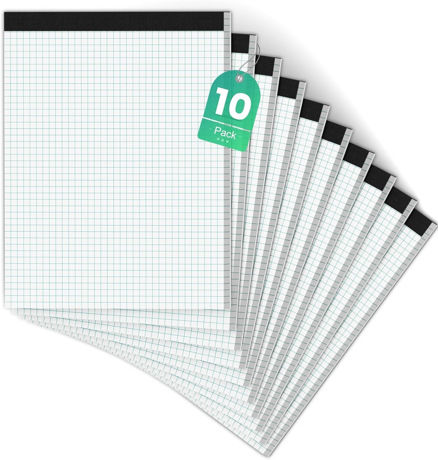 Printable PDF Mr Pen Graph Paper 2 Pack Of 55 Sheets 8 5 x11 4x4 4 Squares Per Inch 3 Hole Punched Graphing Paper Grid Paper Pad Math Graph Paper Pad 1 2 Graph Paper