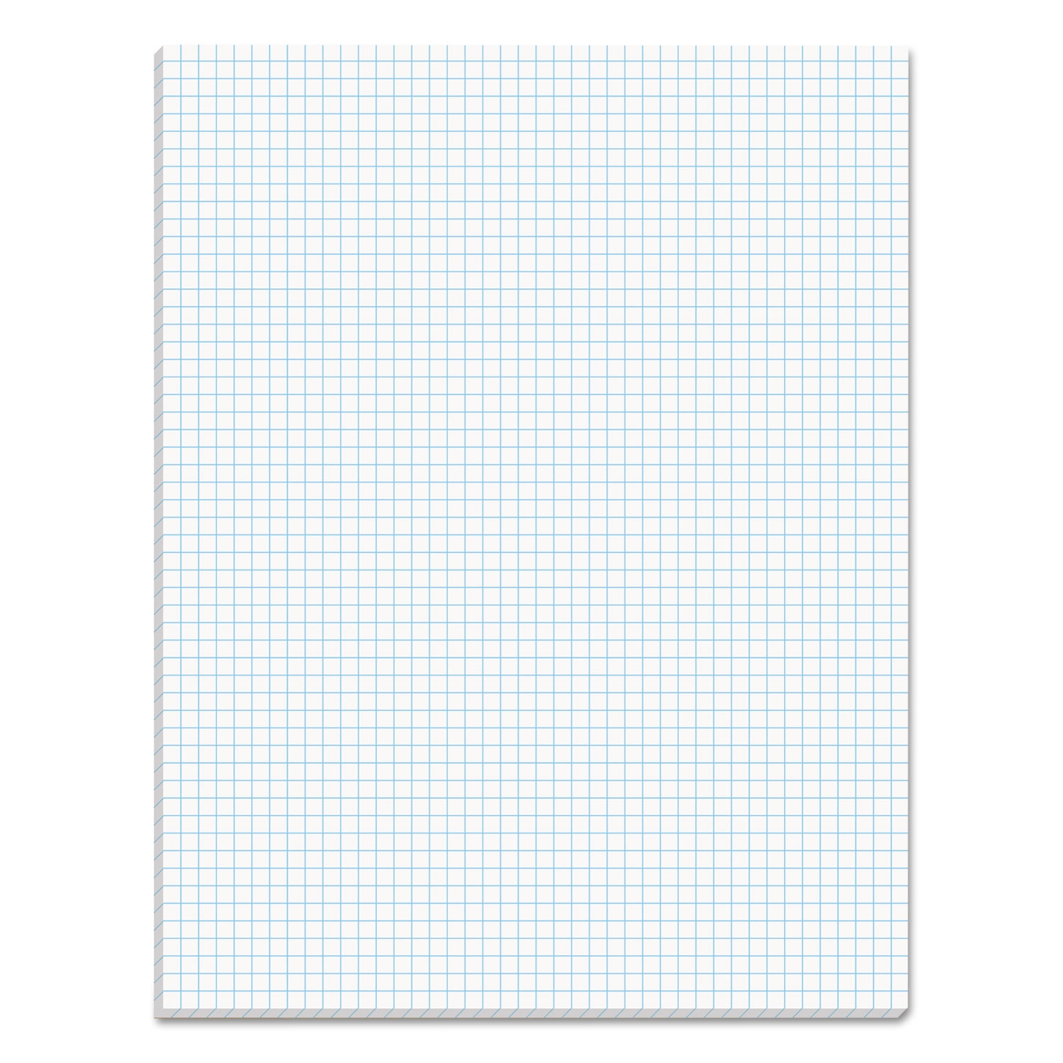 Quadrille Pads Quadrille Rule 5 Sq in 50 White 8 5 X 11 Sheets Mastersupplyonline