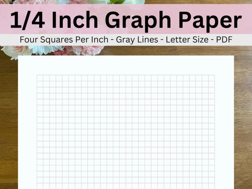 Quilters Graph Paper Grid